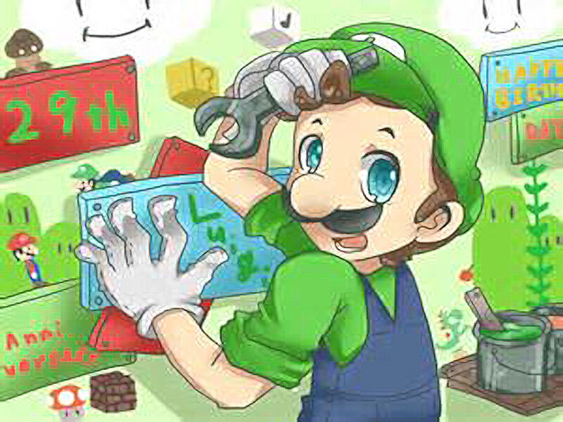 Luigi Holding Wrench