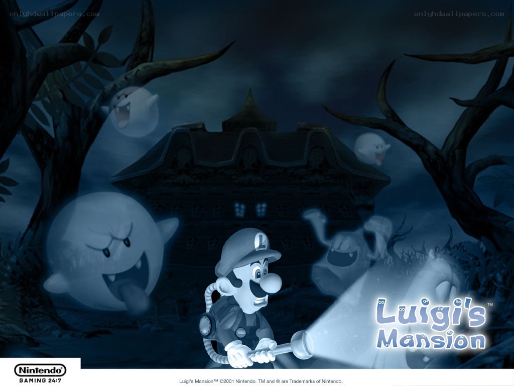 Luigi's Mansion game art