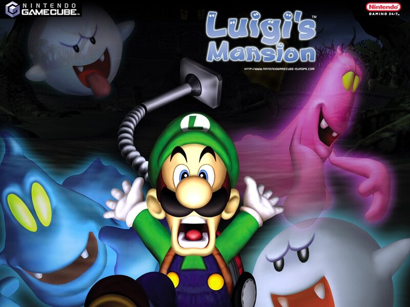 Luigi's Mansion promotional art