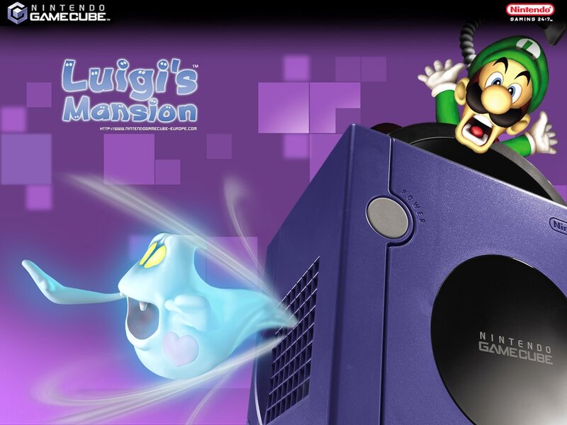 Luigi's Mansion promotional art