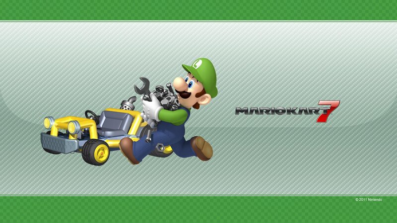 Luigi with Kart