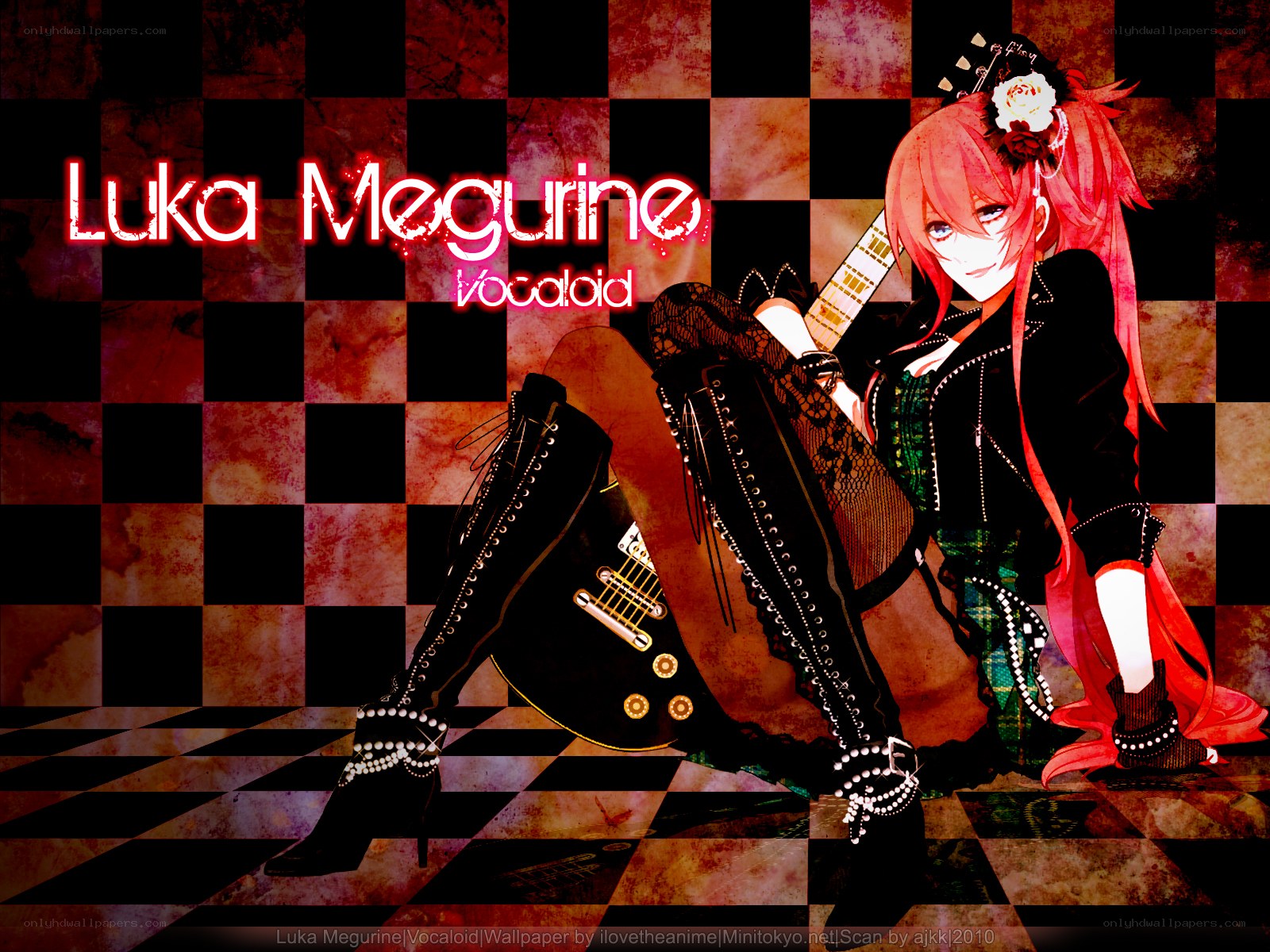 Luka Megurine Vocaloid wallpaper