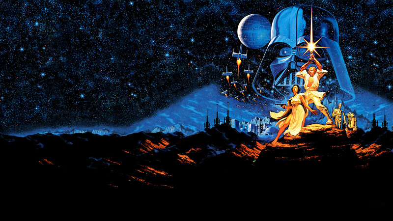 Luke and Leia on a Planet