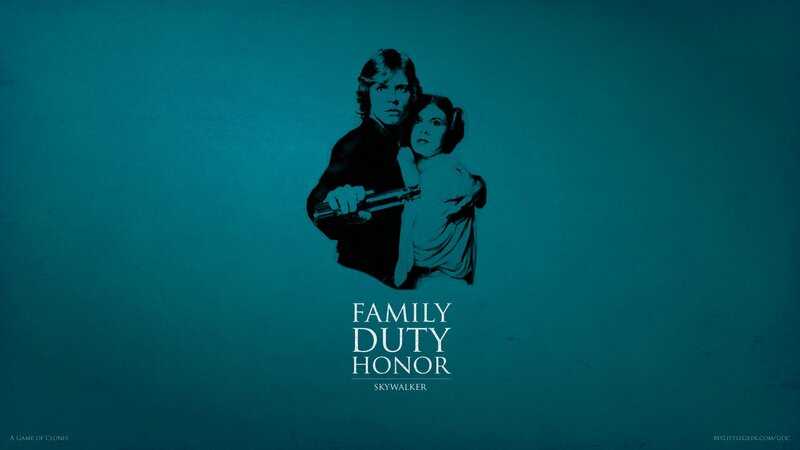 Luke and Leia Skywalker
