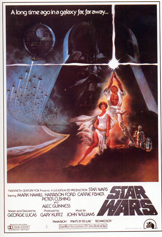 Luke Skywalker and Leia Organa — Black