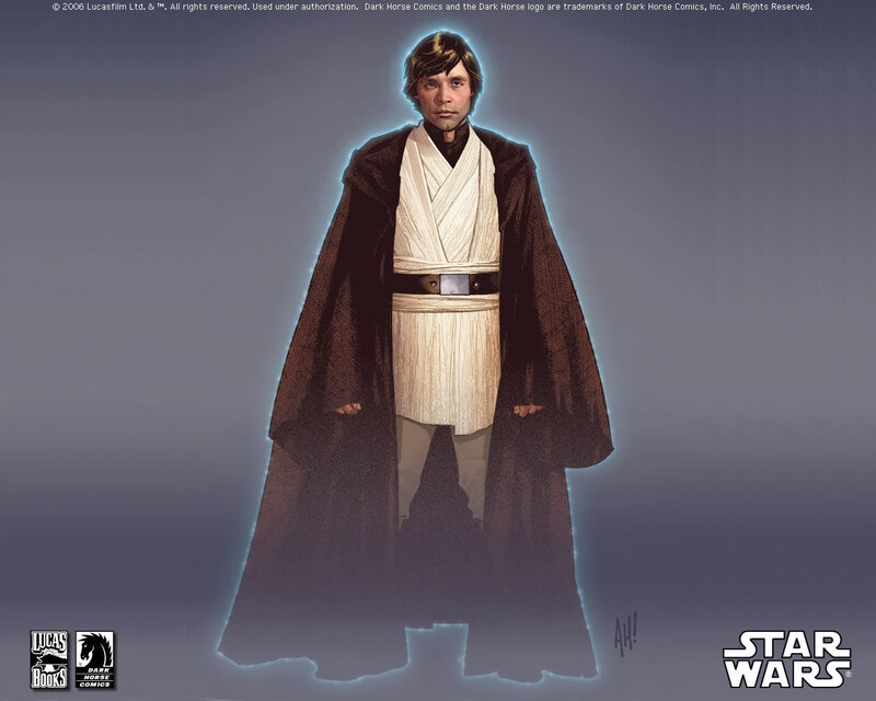 Luke Skywalker concept art