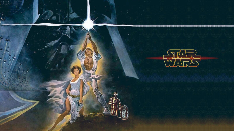 Luke Skywalker Dueling Vader