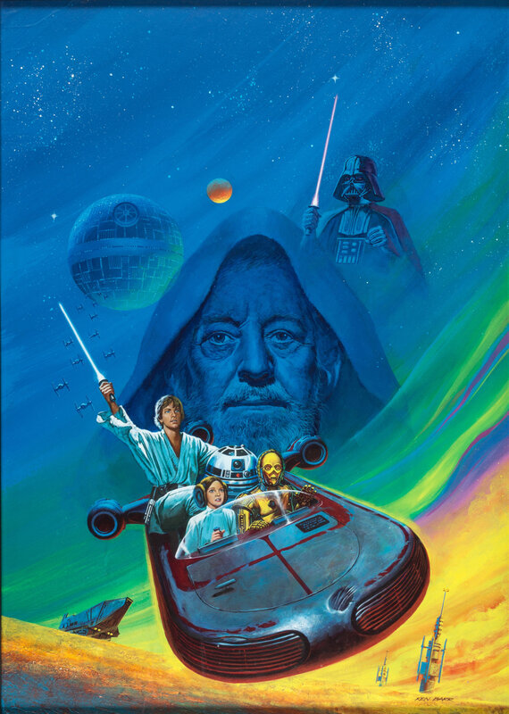 Luke Skywalker in Speeder