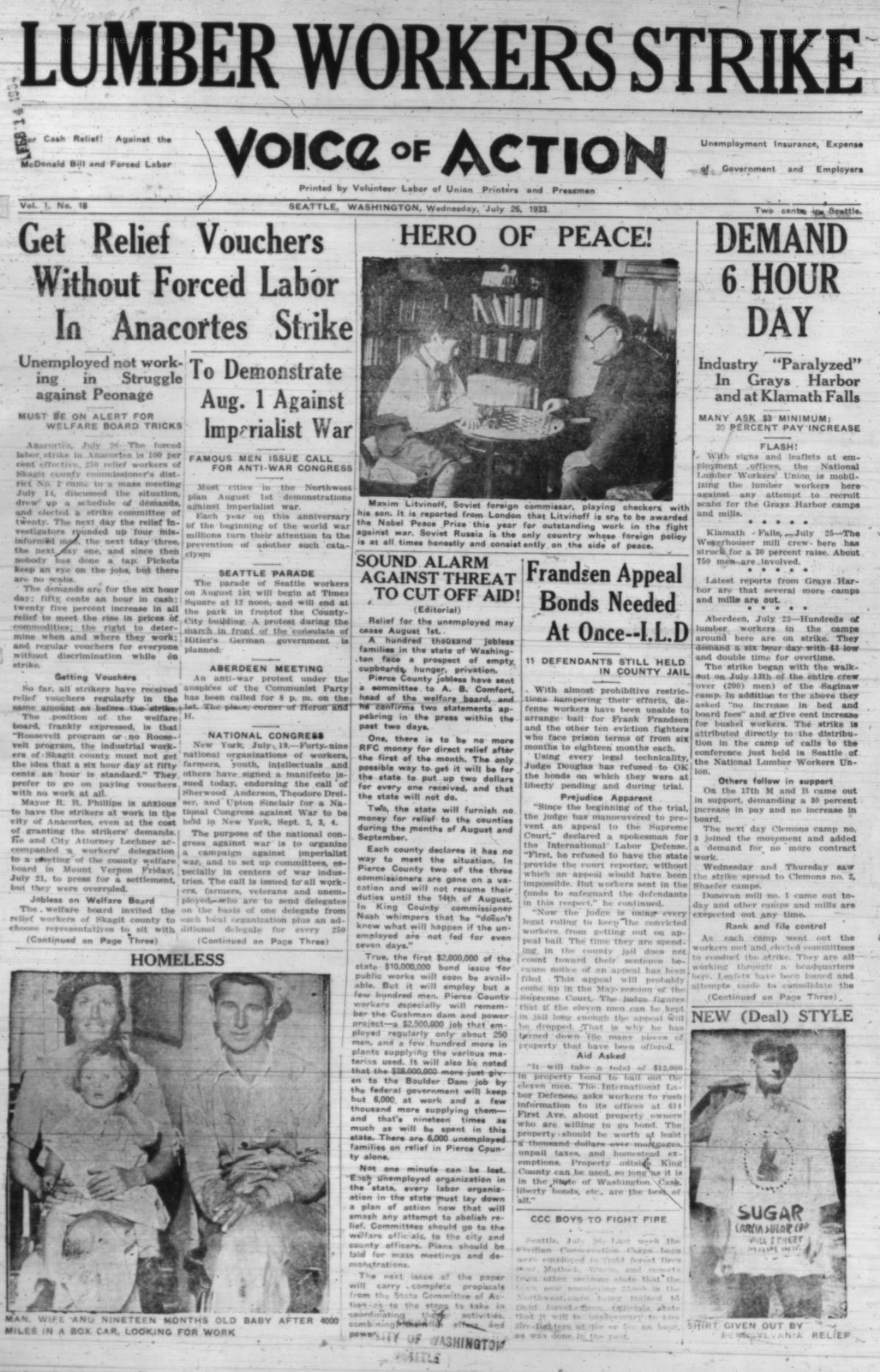 Lumber and Allied Workers' newspaper