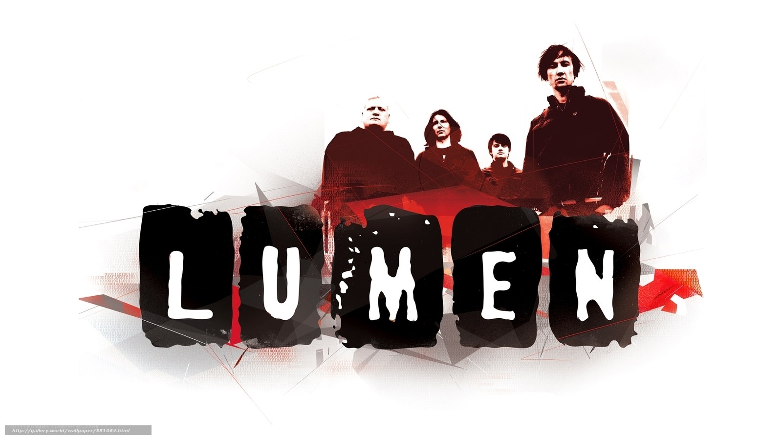 Lumen band promotional art