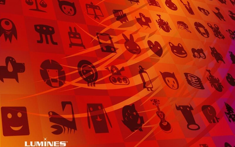 Lumines game icon background