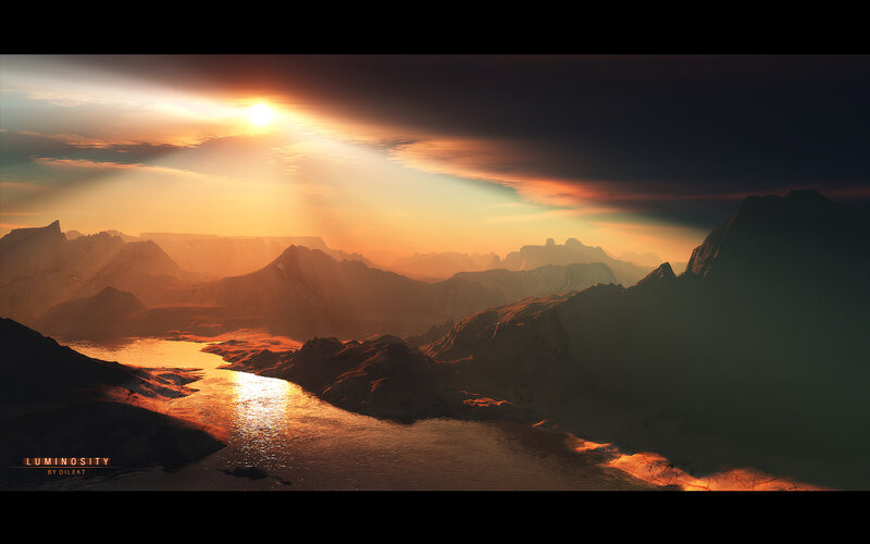 Luminosity landscape artwork