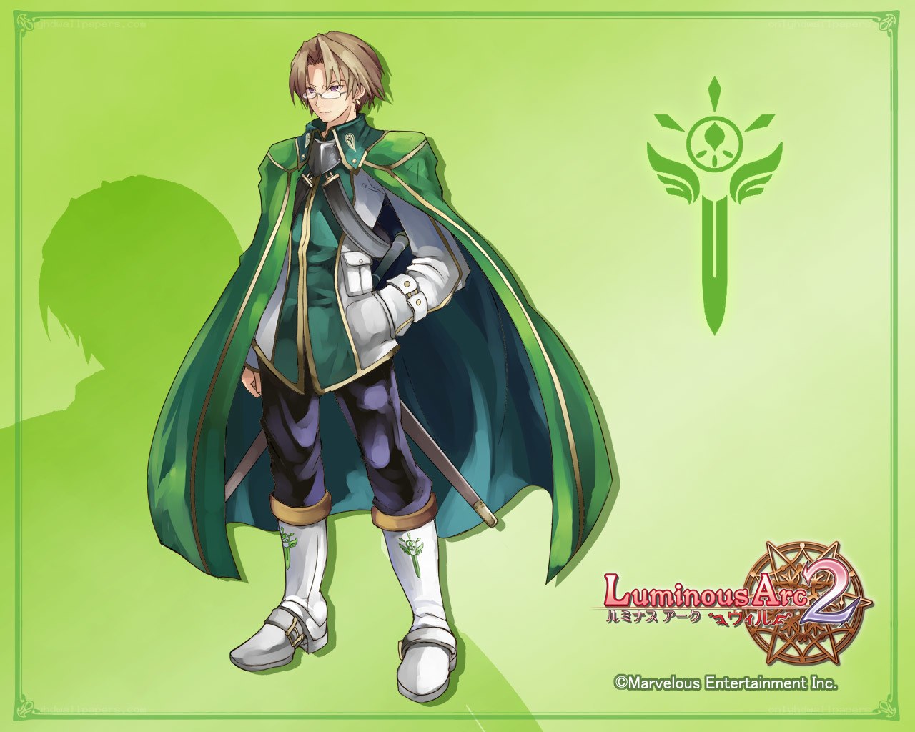 Luminous Arc 2 character art