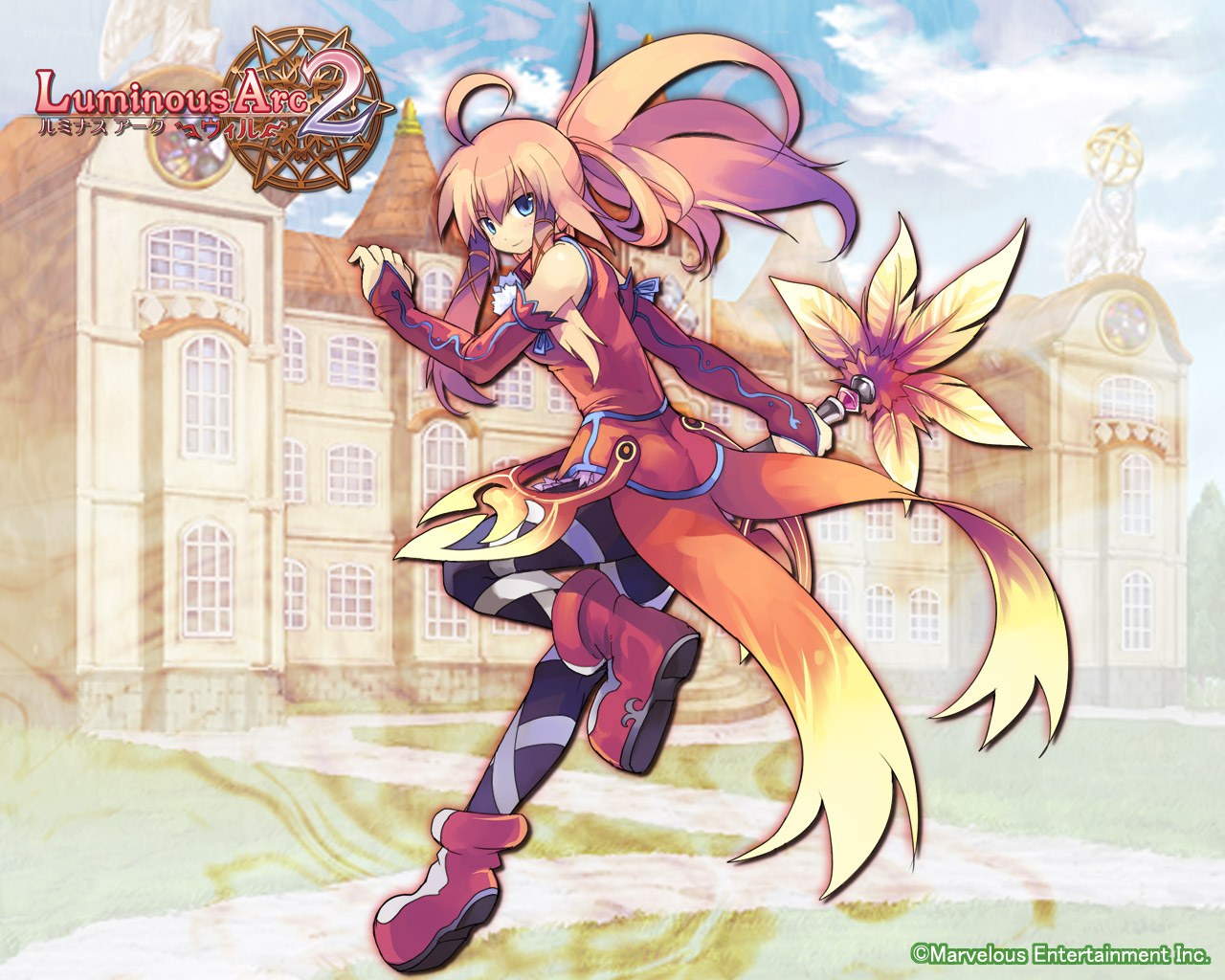 Luminous Arc 2 character art