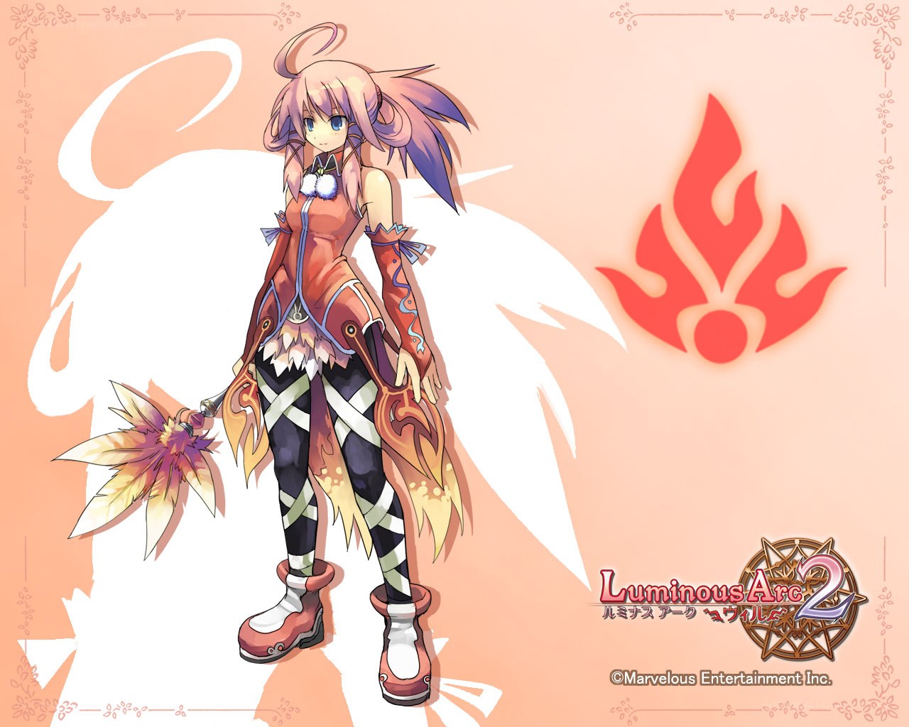 Luminous Arc 2 character art
