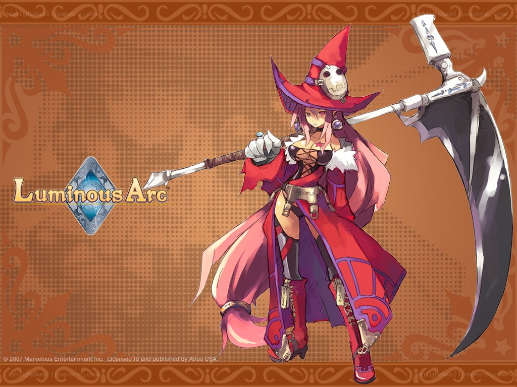 Luminous Arc character art