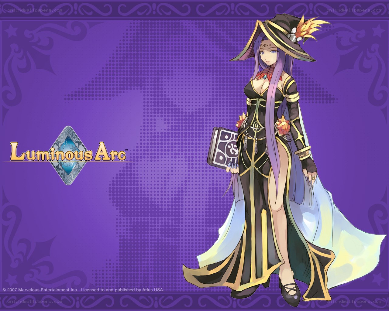 Luminous Arc character art