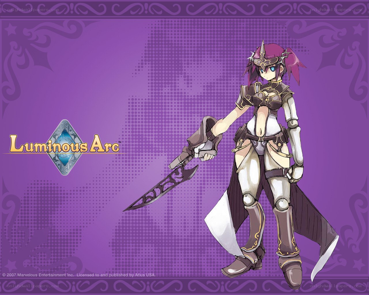Luminous Arc character art