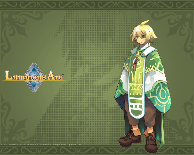 Luminous Arc character art