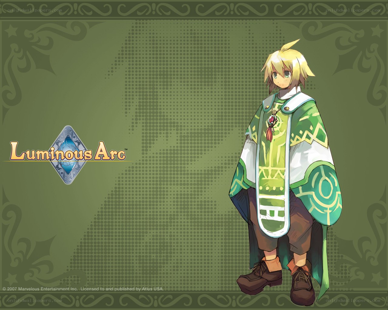 Luminous Arc character art