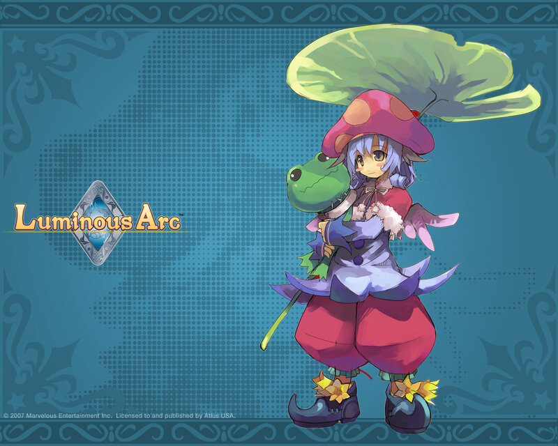 Luminous Arc character art
