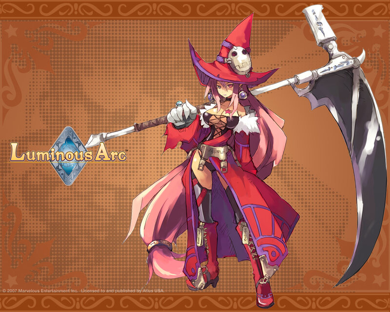 Luminous Arc character art