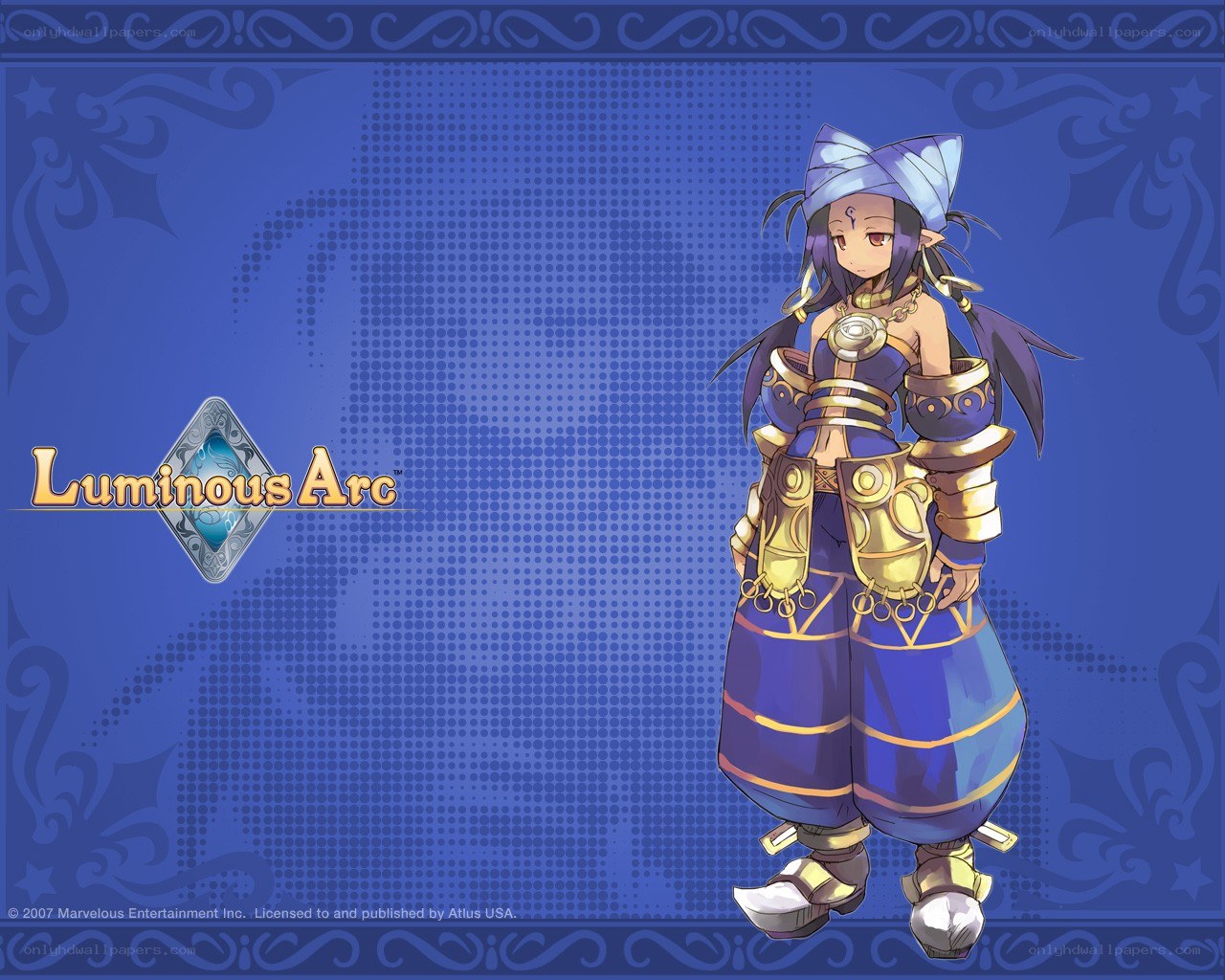 Luminous Arc character art