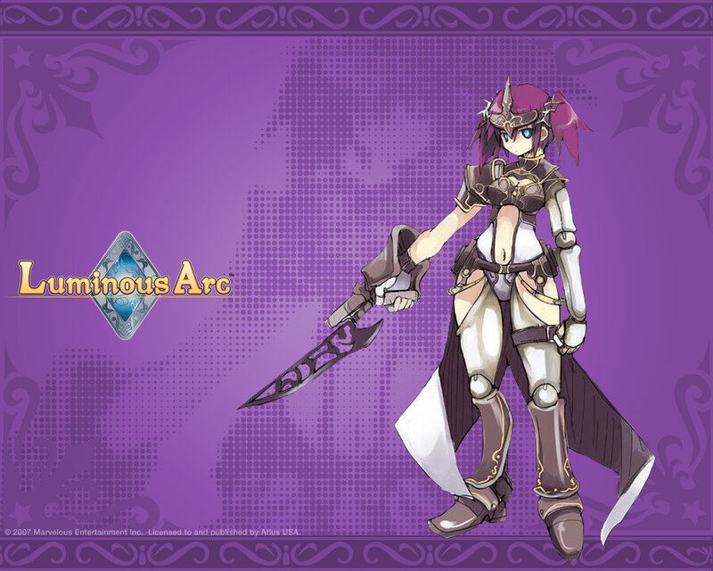 Luminous Arc character art