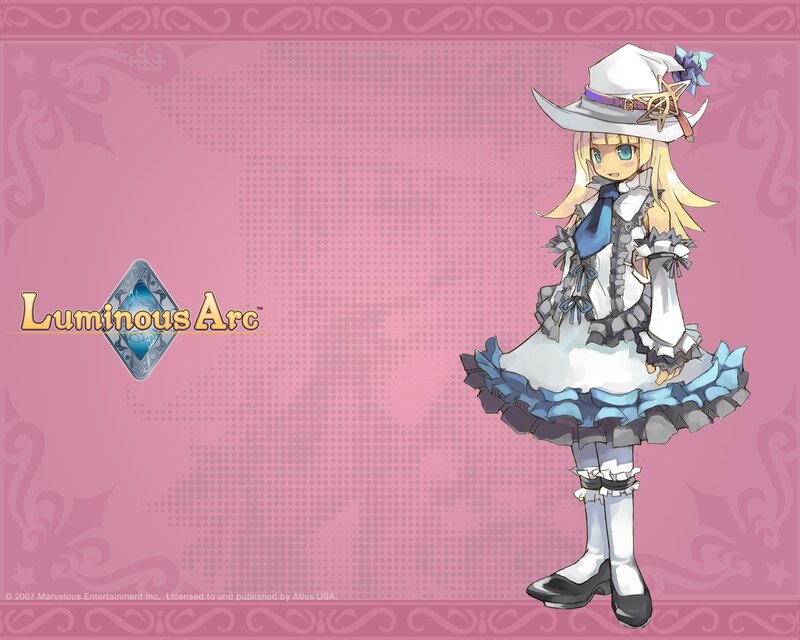 Luminous Arc character art