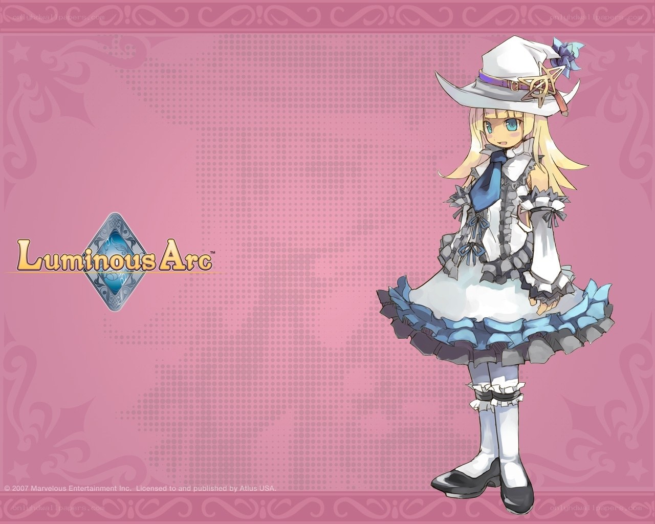 Luminous Arc character art