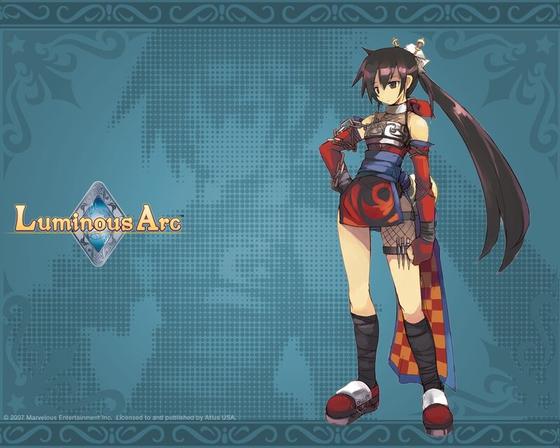 Luminous Arc character art