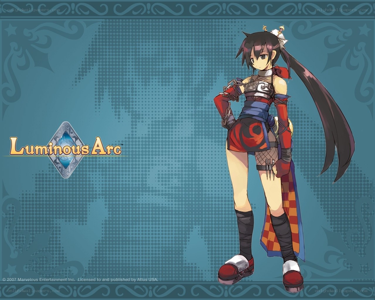 Luminous Arc character art