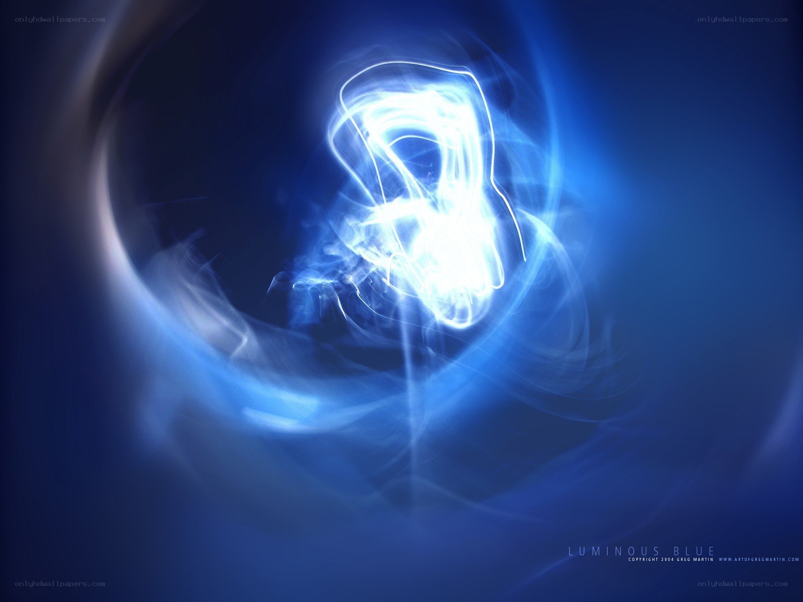 Luminous Blue Energy Form