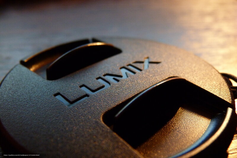 Lumix lens cap close-up