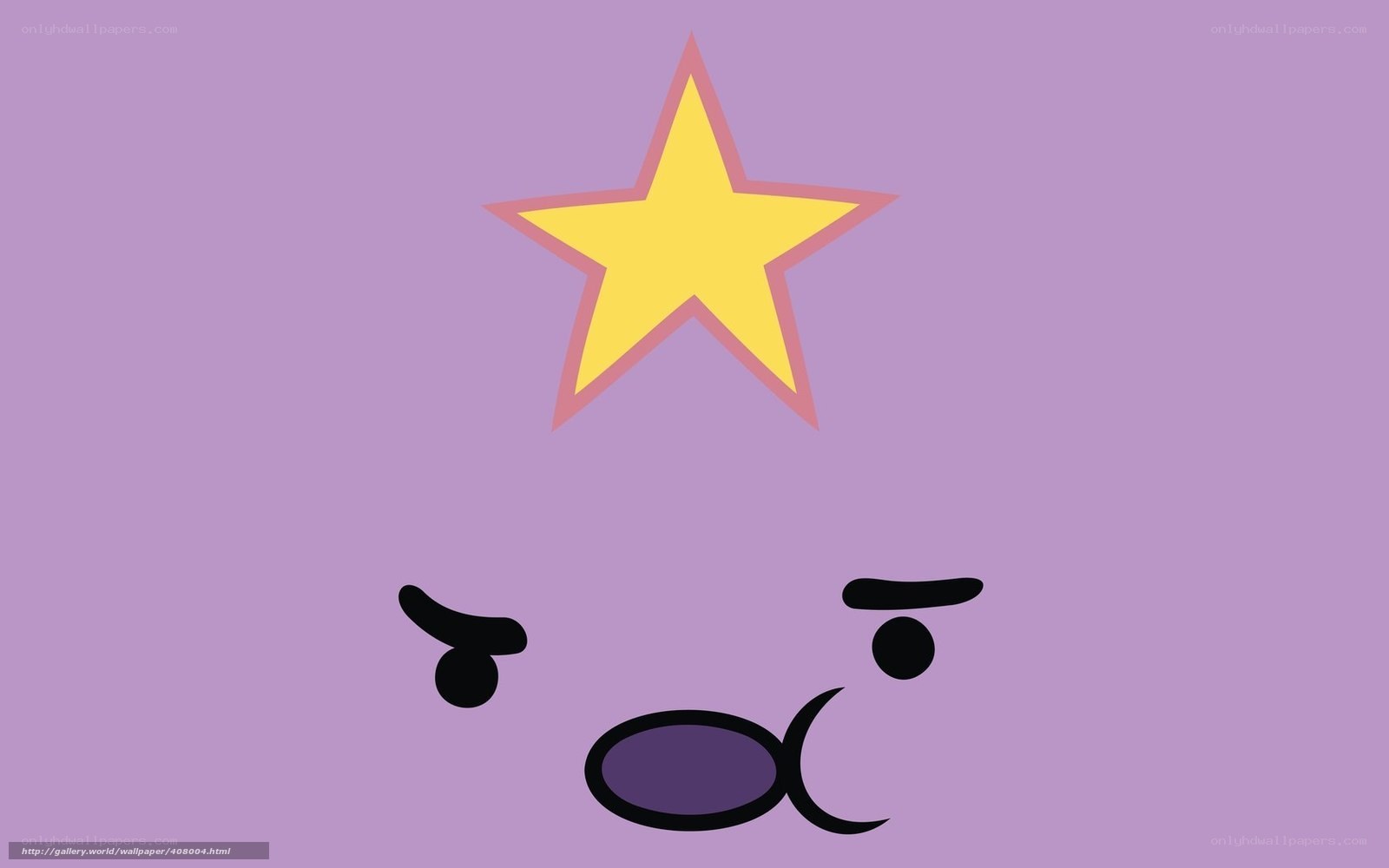 Lumpy Space Princess face