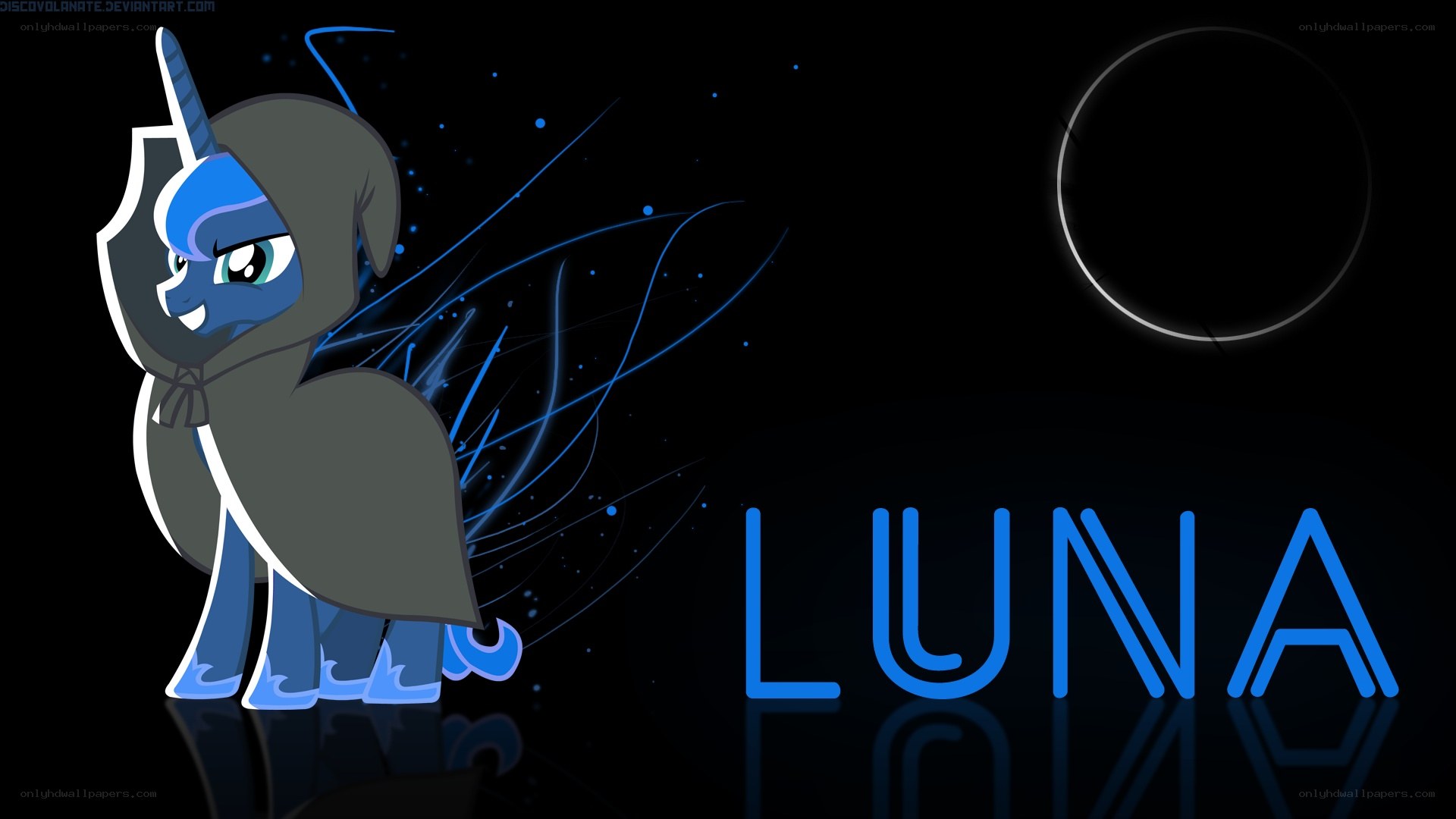 Luna character wallpaper