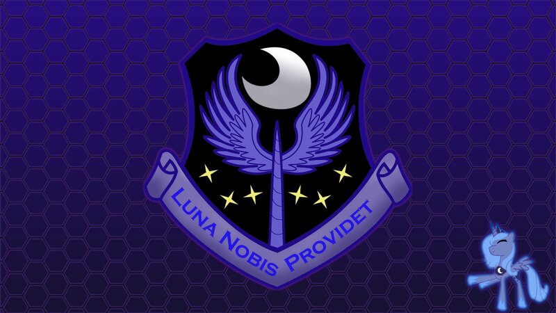 Luna Nobis Providet emblem