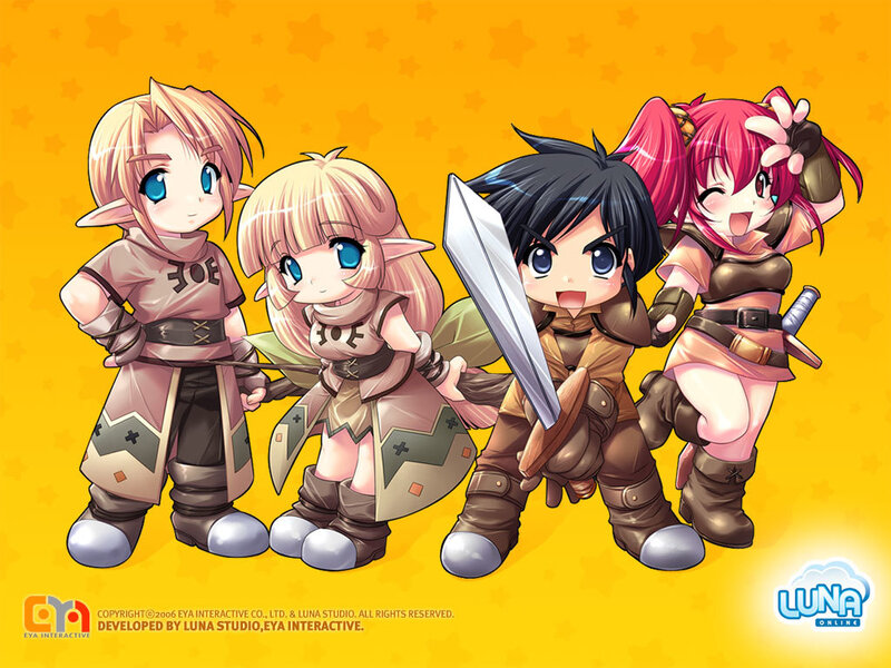 Luna Online characters