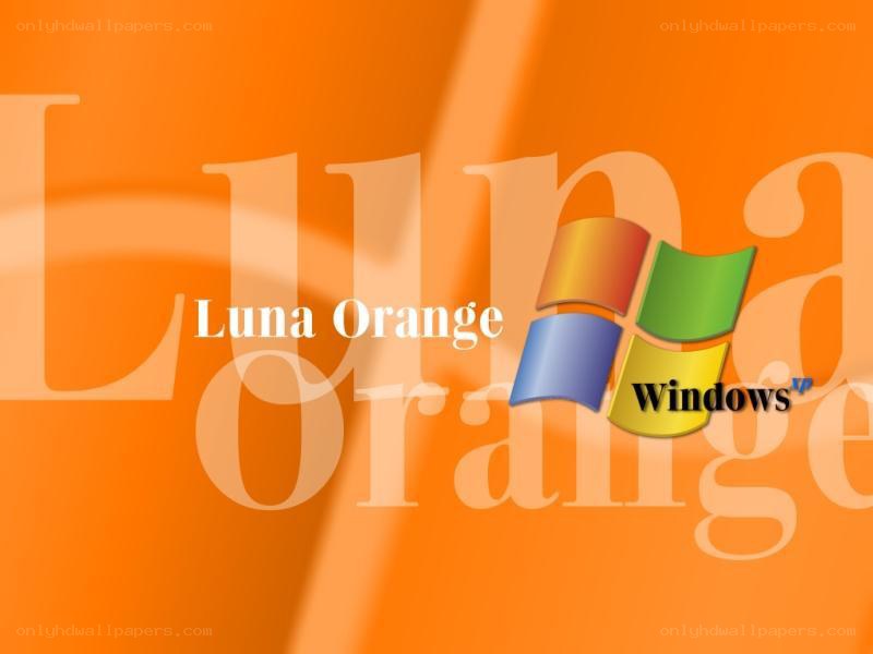 Luna Orange Windows XP
