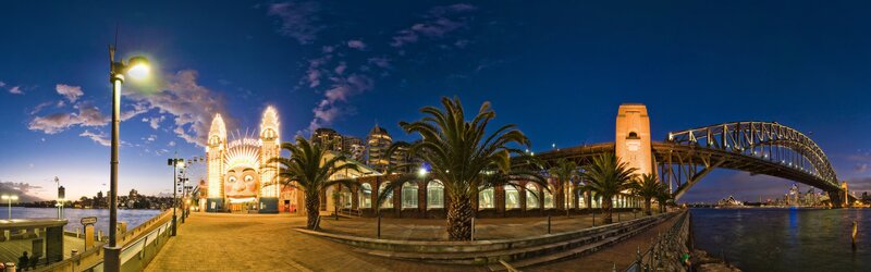 Luna Park and Sydney Harbour Bridge