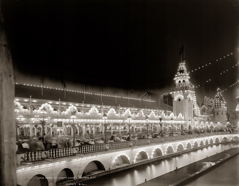 Luna Park at Night