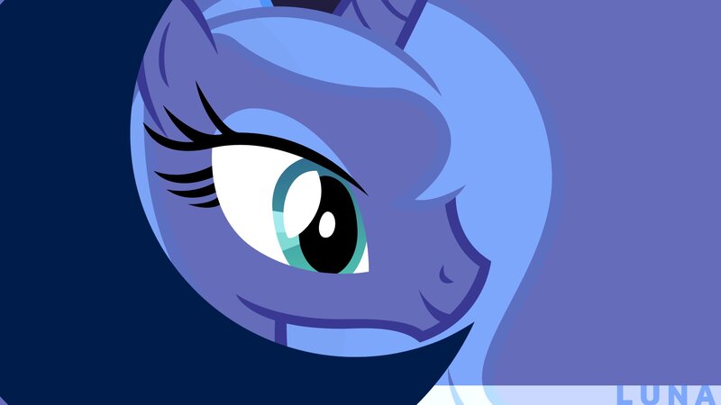 Luna's eye close-up