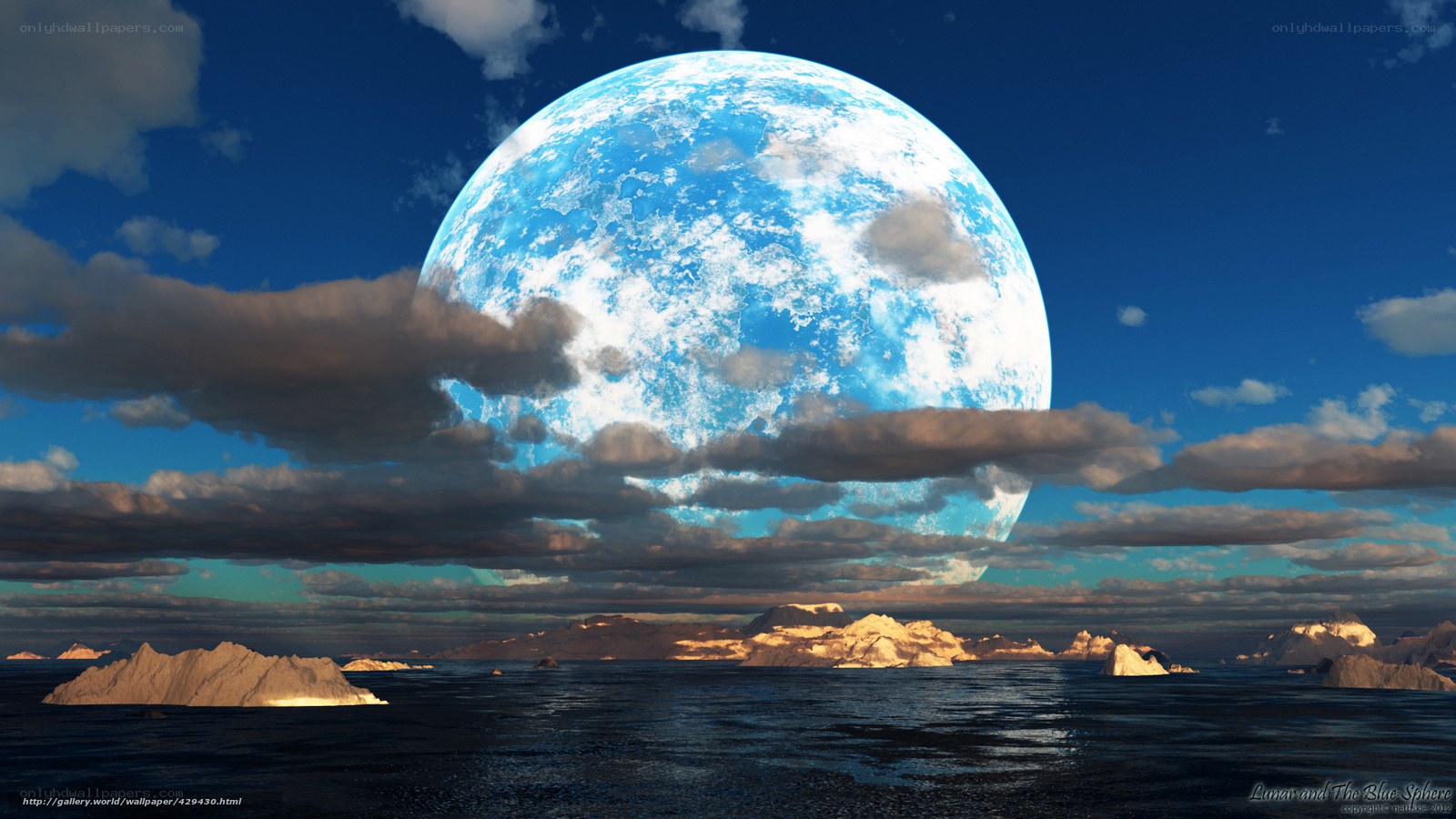 Lunar and the Blue Sphere
