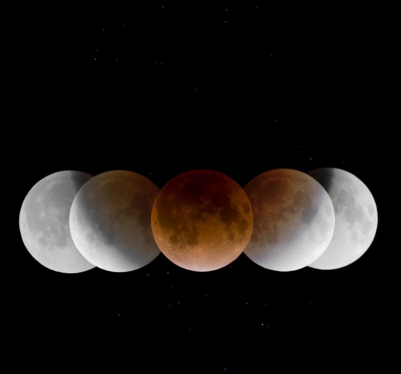 Lunar Eclipse Sequence — Black