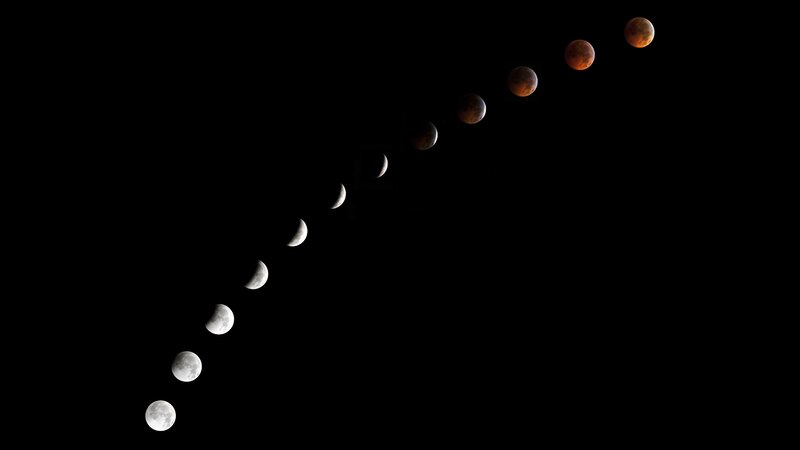 lunar eclipse sequence