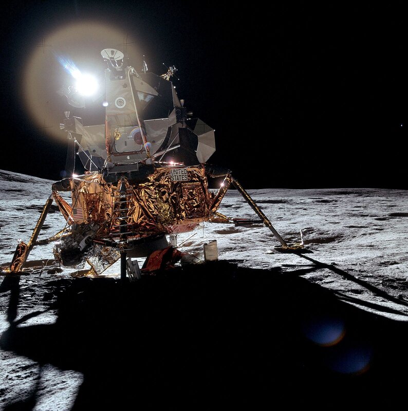 Lunar Module on Moon