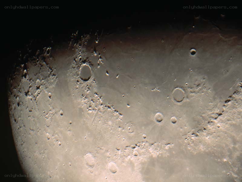 lunar surface with craters