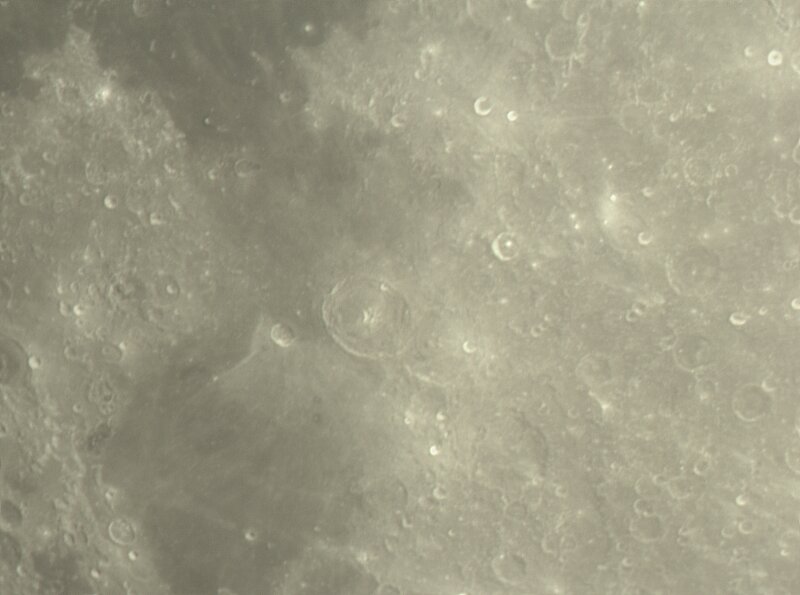 Lunar Surface with Craters — Gray, Desolate, Photograph, Moon