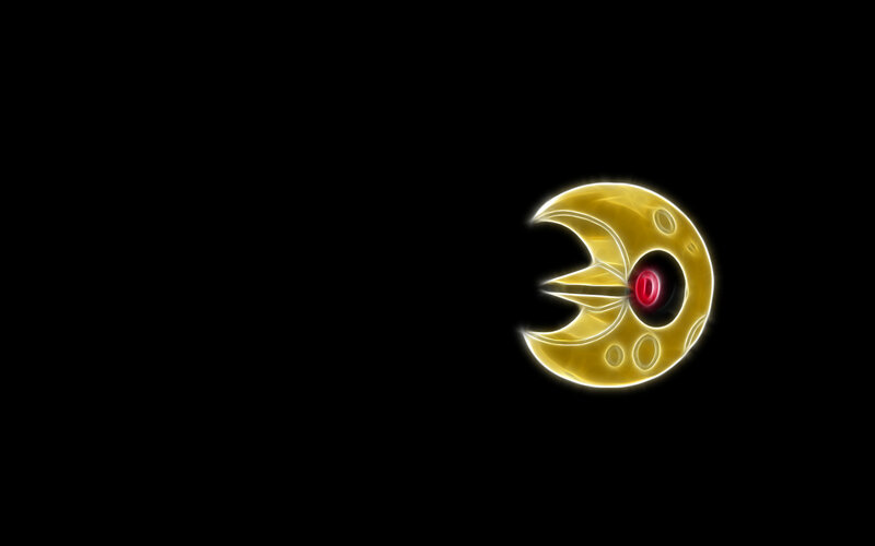 Lunatone glowing moon