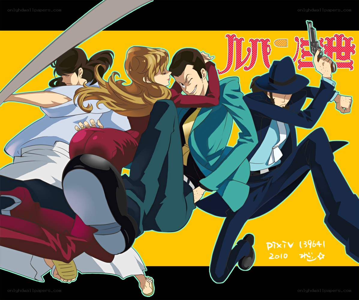Lupin III action scene